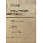 O LENINOVI A LENINSKÉM KOMSOMOLU