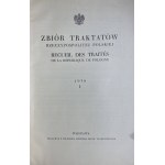 ZBIÓR TRAKTATÓW RP 1938