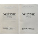 GOMBROWICZ - DZIENNIKI 1953-1961 ŁADNY EGZ.