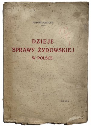 HISTORY OF THE JEWISH CAUSE IN POLAND