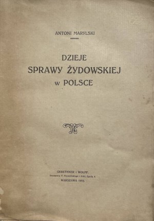 HISTORY OF THE JEWISH CAUSE IN POLAND