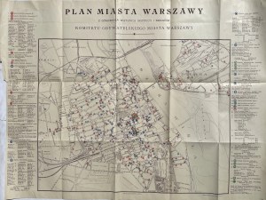 PLAN OF WARSAW 1915 NICE COPY.