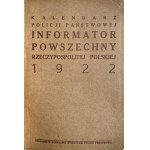 INFORMATOR POWSZ. RP Z KALENDARZEM POLICJI 1922