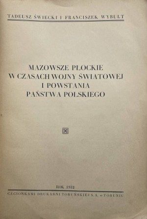 PŁOCK MAZOWSZE IN THE TIME OF THE WORLD WAR