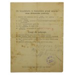 Batalion Telegraficzny Zegrze 1920 - zestaw 3 dokumetnów (23)