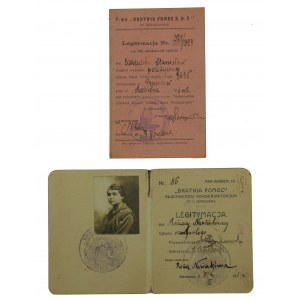 Bratrská pomoc studentům - dvě karty, 1930 (57)