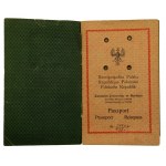 Paszport RP, Konsulat Polski w Berlinie 1921. Judaik (59)