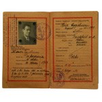 Reisepass der Republik Polen, Polnisches Konsulat in Berlin 1921. Judaik (59)