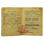 Polski dowód osobisty dla studenta z Częstochowy, 1931 (61)
