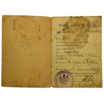 Paszport Zarząd Cywilny Ziem Wschodnich 1920 (62)