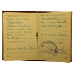 Legitimationskarte des Kommandos der polnischen Streitkräfte in der UdSSR, 1942 (69)