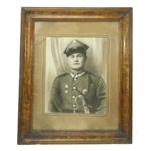 Porträtfotografie eines polnischen Kavalleriesoldaten 1928 - 1939 (401)