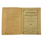 24 polskie pieśni narodowe, żołnierskie, ludowe oraz własne, 1917r (402)