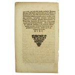 Polský starý tisk, 1723, Krakovská univerzita (420)