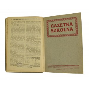 Školní noviny - časopis Literárního klubu studentek gymnázia Heleny Miklaszewské v Lodži, 1925 (424)