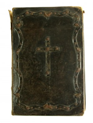 Modlitewnik ręcznie napisany i oprawiony w 1863 roku (703)