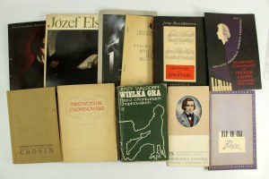[Frederic Chopin] set of 11 publications from 1955 -1995 (814)