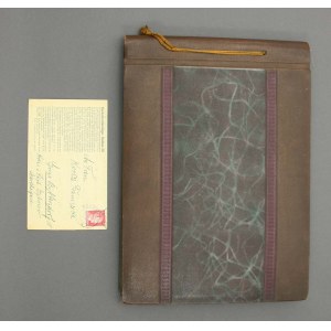 [Obóz koncentracyjny Dachau] Album pamiątkowy oraz list więźnia (901)