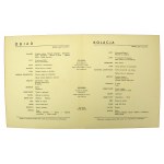 M/S Batory. Menu Polskie Linie Oceaniczne, 1969 (949)