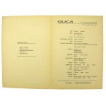 M/S Batory. Menu Polskie Linie Oceaniczne, 1962 (950)