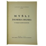 Żeligowski L. - Myśli żołnierza-rolnika o naszem gospodarstwie, 1932 (121)