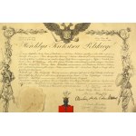 Potwierdzenie szlachectwa wydane przez Heroldię Królestwa Polskiego, 1836 (394)