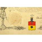 Potwierdzenie szlachectwa wydane przez Heroldię Królestwa Polskiego, 1836 (394)
