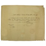 Potwierdzenie szlachectwa wydane przez Heroldię Królestwa Polskiego, 1836 (394)
