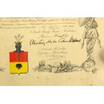 Potwierdzenie szlachectwa wydane przez Heroldię Królestwa Polskiego, 1836 (394)