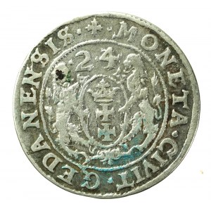 Zygmunt III Waza, Ort 1624, Gdańsk - przebita data 1624/3 (103)