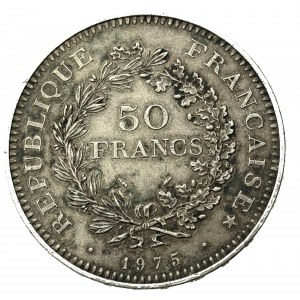Francja, V Republika, 50 Franków 1975 (222)