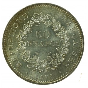 Francja, V Republika, 50 Franków 1977 (224)