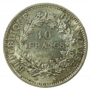 Francja, V Republika, 10 franków 1967 (226)
