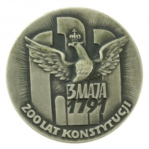 III RP, Medal 200 lat Konstytucji 3 Maja, Mennica (239)