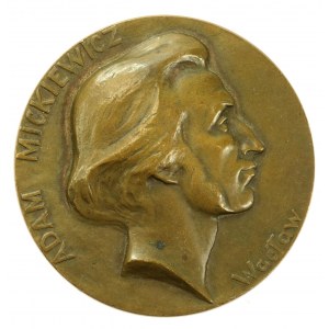 Medal Adam Mickiewicz 1898 - Wacław (242)