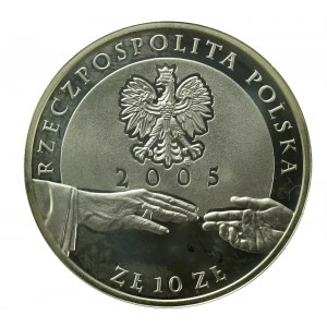 III RP, 10 złotych 2005, Jan Paweł II (244)