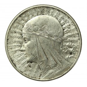 II RP, 10 złotych 1933, Głowa Kobiety (246)