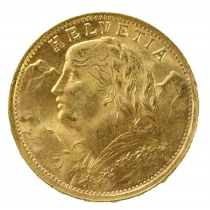Szwajcaria, 20 franków 1935, Berno (252)
