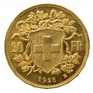 Szwajcaria, 20 franków 1927, Berno (253)