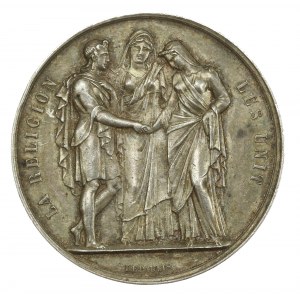 Francja, medal pamiątkowy 1878 (301)