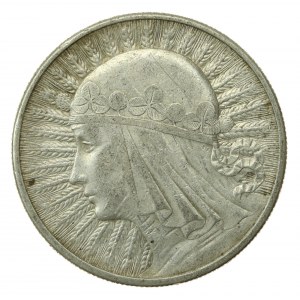 II RP, 10 złotych 1932, Głowa Kobiety (306)