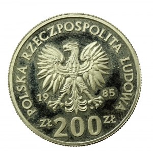 PRL, 200 złotych 1985 Centrum Zdrowia Matki Polki (307)