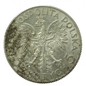 II RP, 5 złotych 1933, Głowa Kobiety (308)