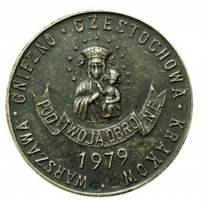 Medal SREBRO, Jan Paweł II 1979 Pielgrzymka do Polski (309)