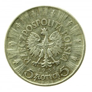 II RP, 5 złotych 1935 Piłsudski (310)