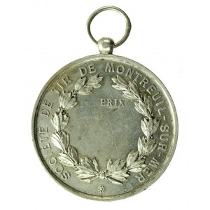 Francja, medal pamiątkowy ok. 1900 (314)