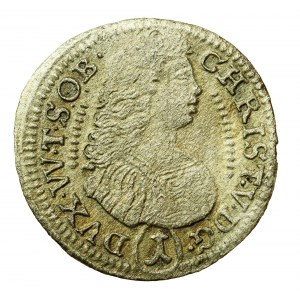 Slesia, Ducato di Olesnica, Krystian Ulryk, 1 krajcar 1684, Olesnica (538)