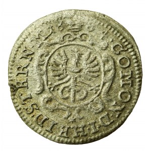 Slesia, Ducato di Olesnica, Krystian Ulryk, 1 krajcar 1684, Olesnica (538)