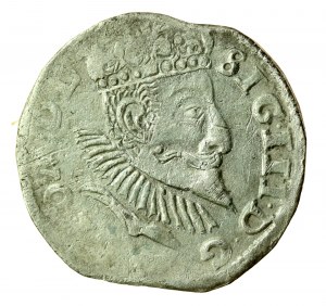 Sigismund III Vasa, Trojak without date, Poznań. RZADKI (630)