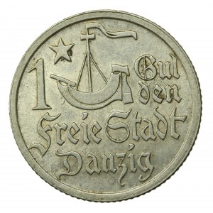 Wolne Miasto Gdańsk, 1 gulden 1923 Koga (749)